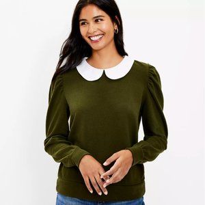 Collared Sweatshirt